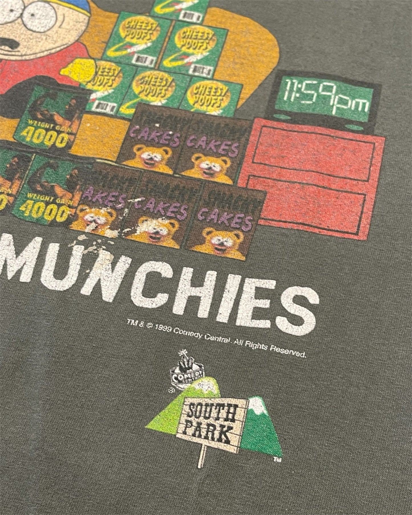 Vintage 1999 South Park Eric Cartman Shirt Size Large