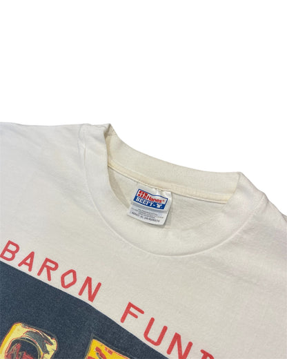 Vintage 1998 Andy Warhol Moonwalk Baron Funds Art Shirt Size XL