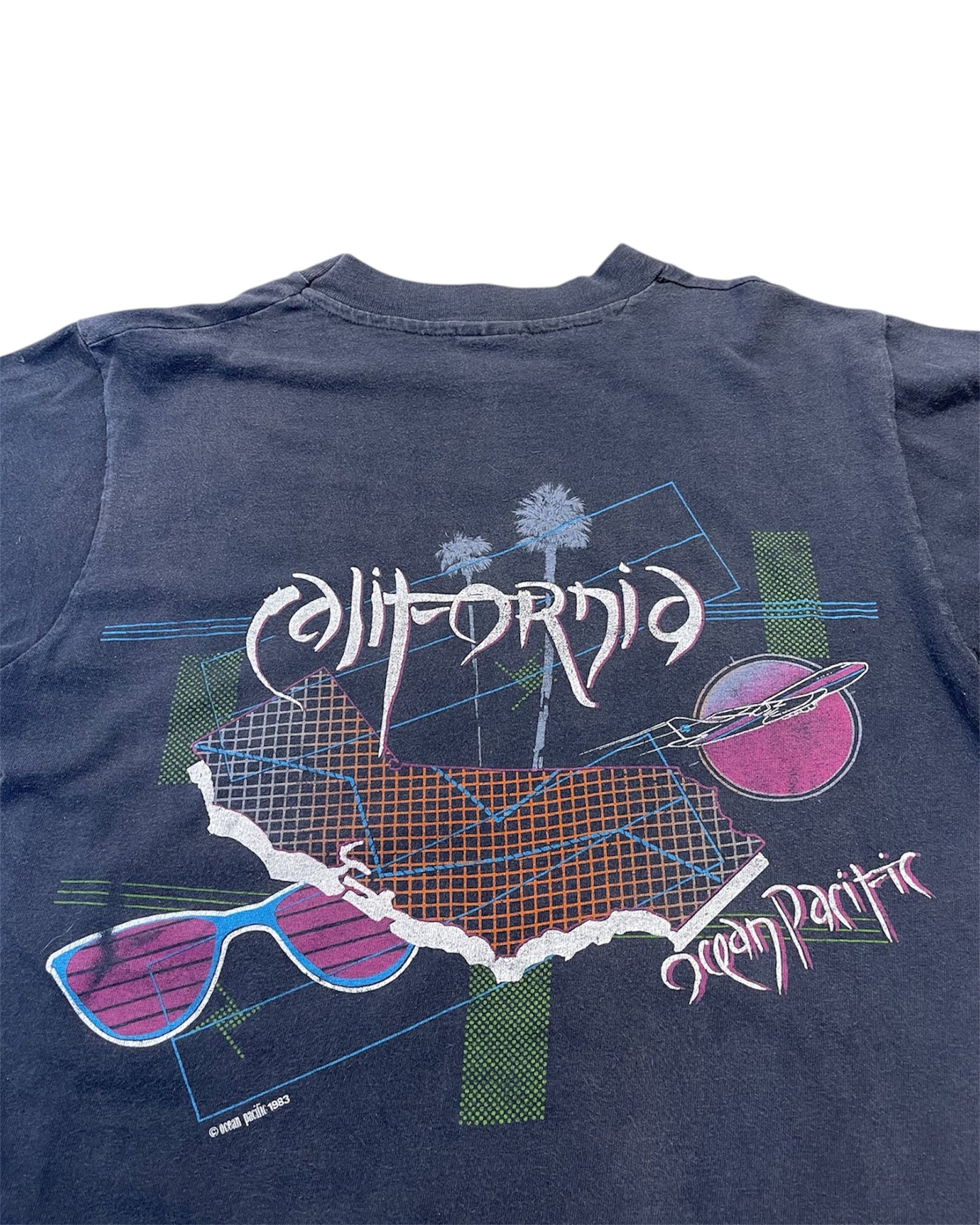 Vintage 1983 Ocean Pacific Surf Wear Shirt Size Medium