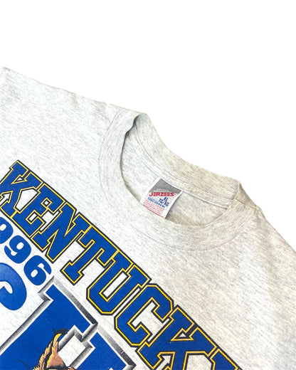 Vintage 1996 University Of Kentucky Wildcats Basketball National Championship Shirt Size XL