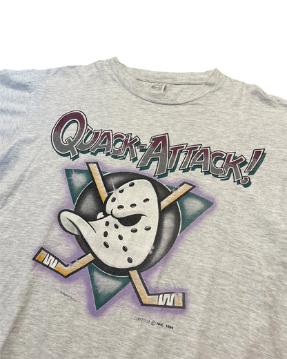 Vintage 1994 Mighty Ducks Quack Attack Shirt Size Large