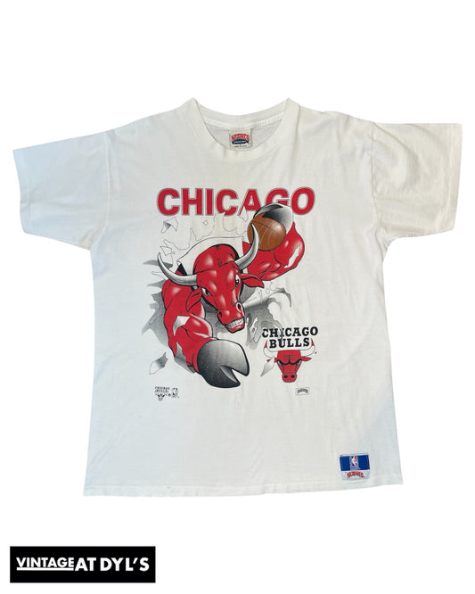 Vintage Chicago Bulls Nutmeg Breakthrough Shirt Size XL