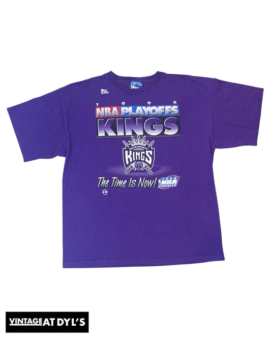 Vintage 1996 Sacramento Kings Playoffs Shirt Size XXL