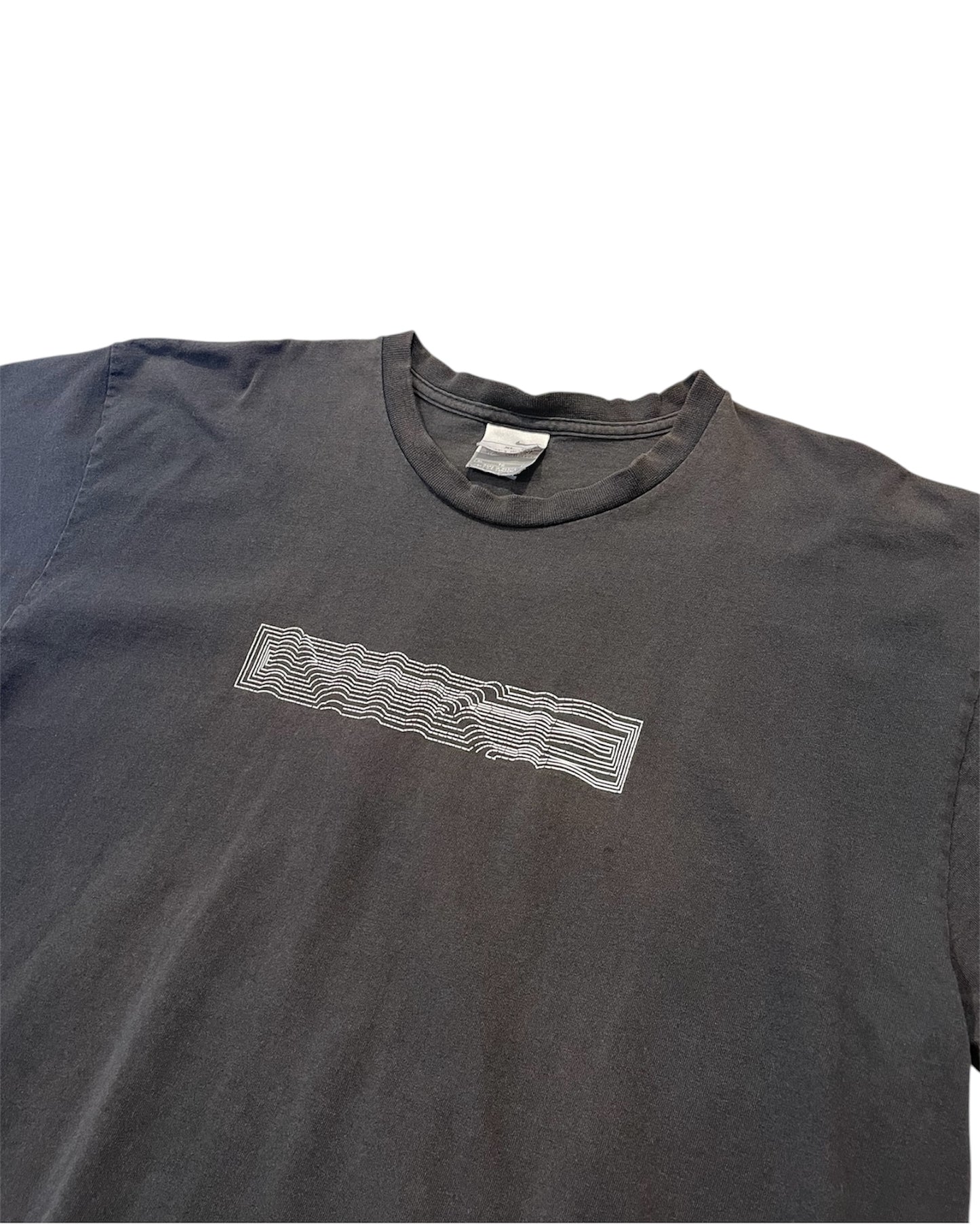 Vintage Nike Basketball Optical Illusion Shirt Size XL