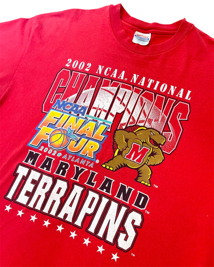 Vintage 2002 NCAA Final Four Maryland Shirt Size XL