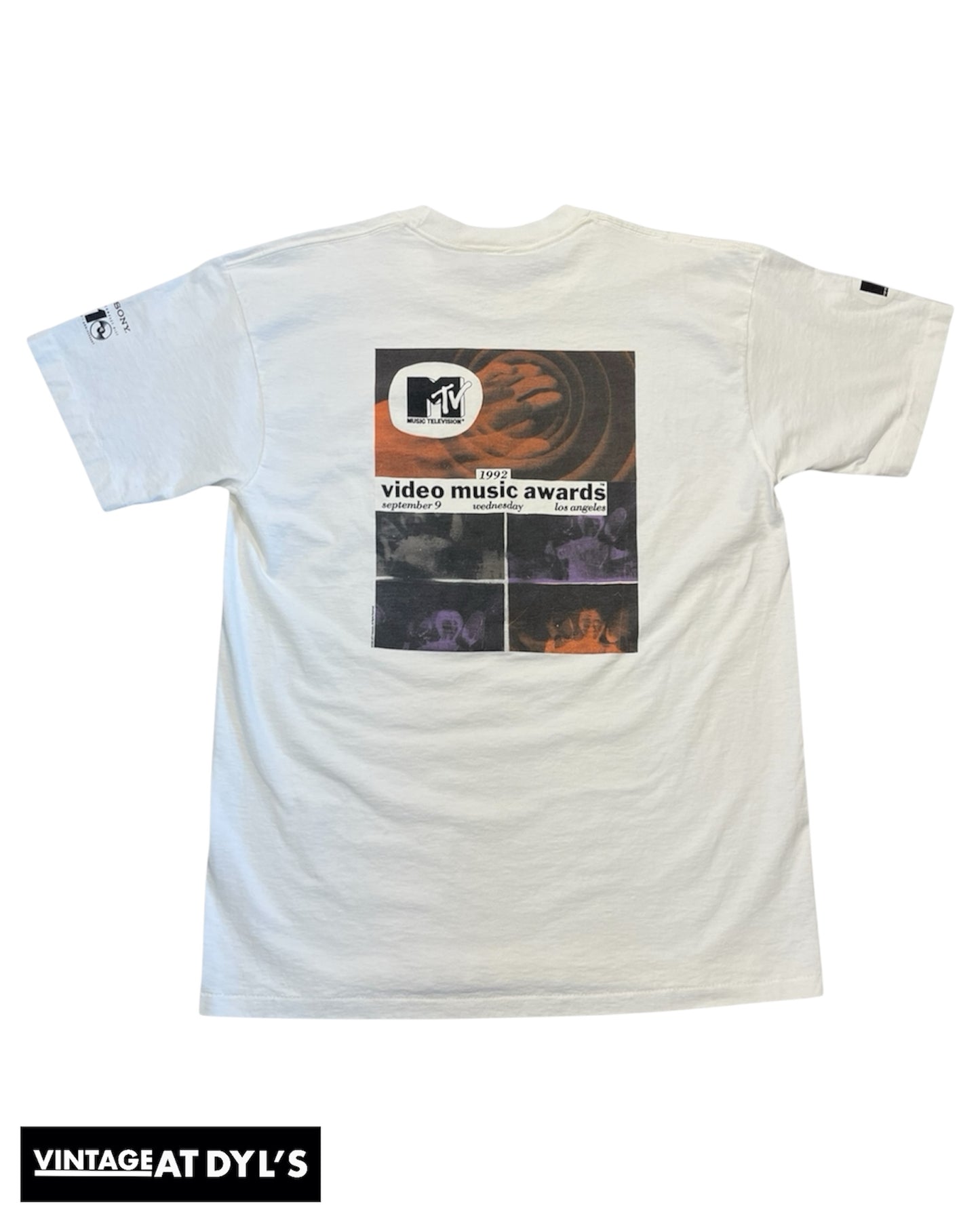 Vintage 1992 MTV Video Music Awards Shirt Size Large