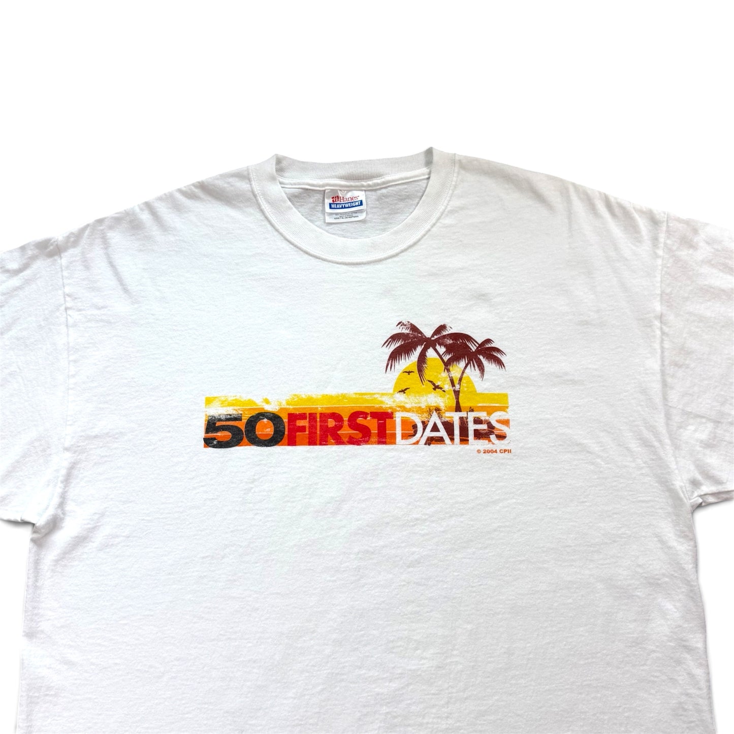 Vintage 2004 50 First Dates Adam Sandler Movie Promo Shirt Size XL