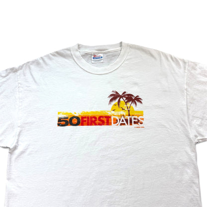 Vintage 2004 50 First Dates Adam Sandler Movie Promo Shirt Size XL