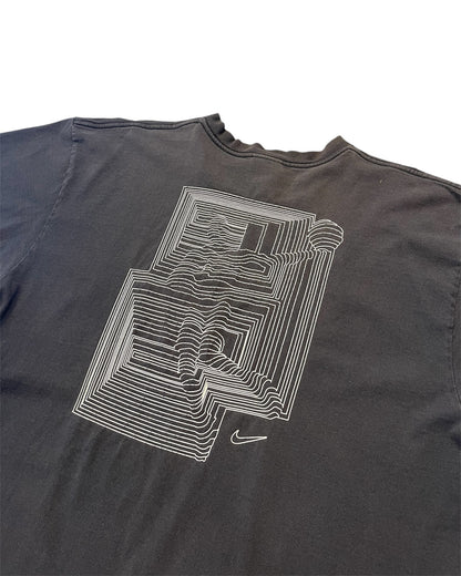 Vintage Nike Basketball Optical Illusion Shirt Size XL