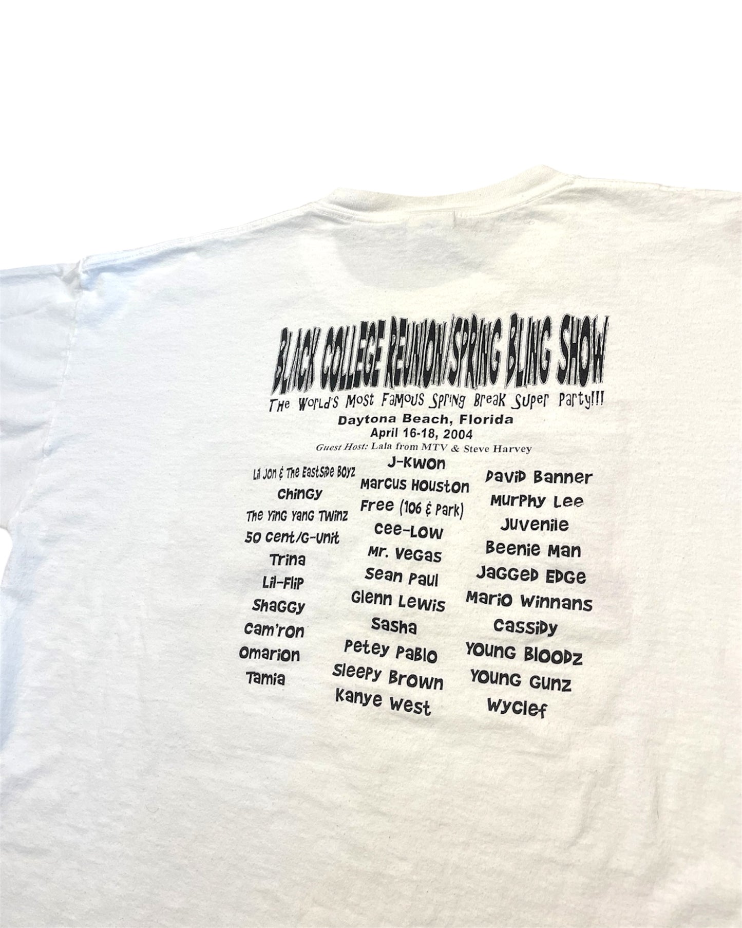 Vintage 2004 Black College Reunion Spring Break Show Size XXL