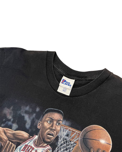 Vintage Scottie Pippen Caricature Shirt Size Large