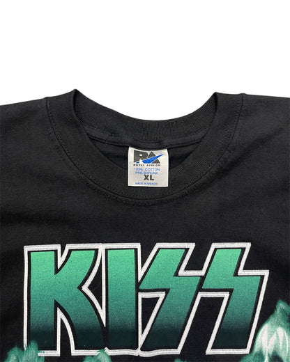 Vintage Kiss Glow In The Dark Band Shirt Size XL