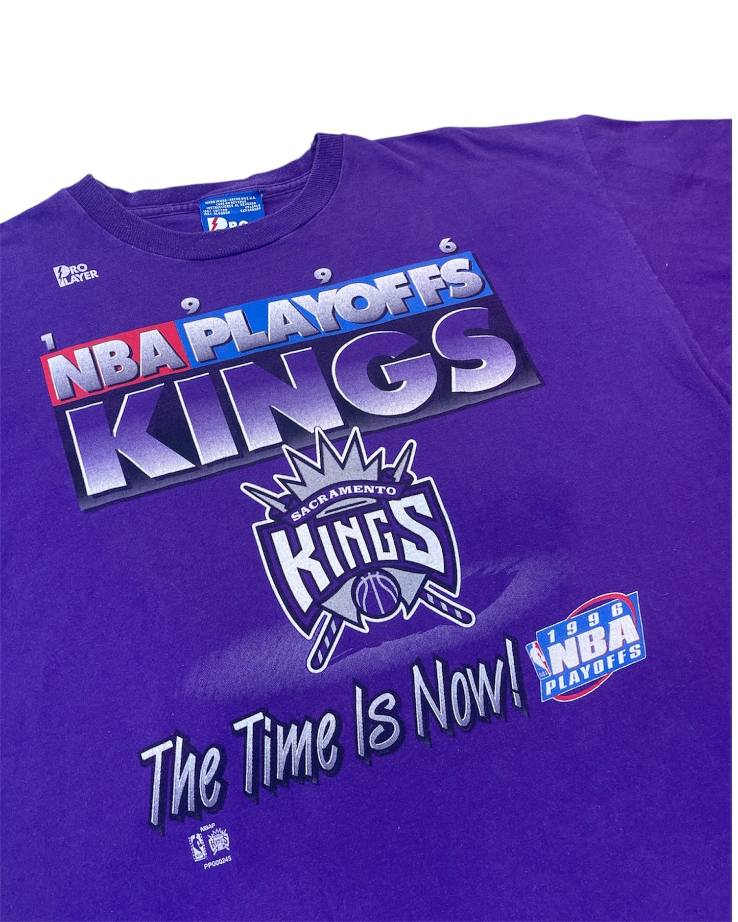 Vintage 1996 Sacramento Kings Playoffs Shirt Size XXL