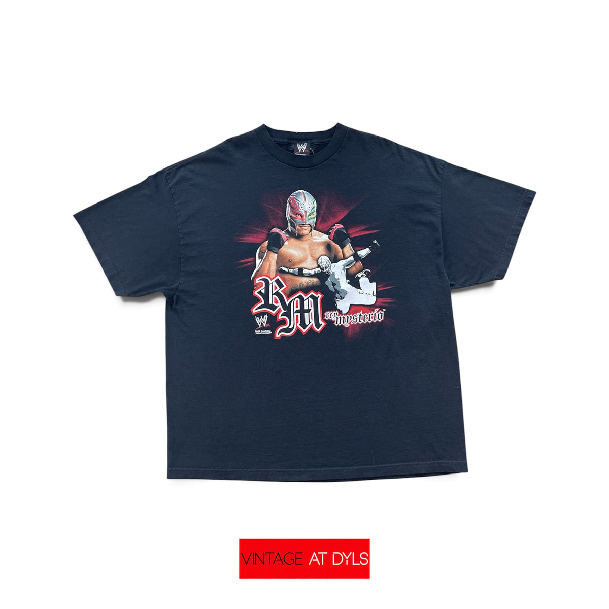 Vintage 2007 WWE Rey Mysterio Shirt Size 2XL