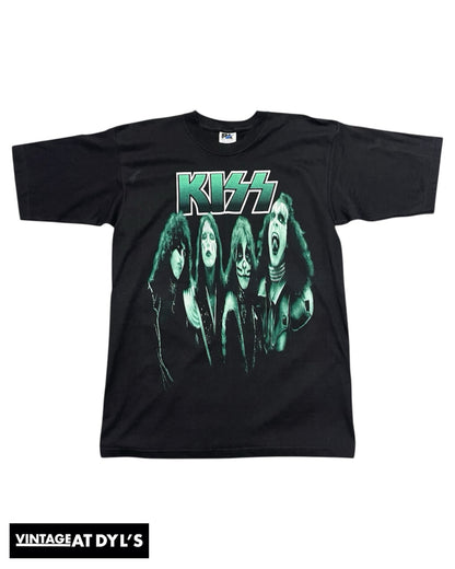 Vintage Kiss Glow In The Dark Band Shirt Size XL